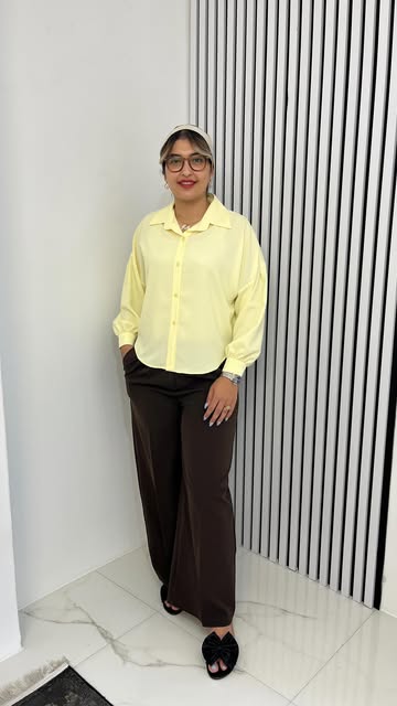 شومیز بیسیک کره ایی فری سایز