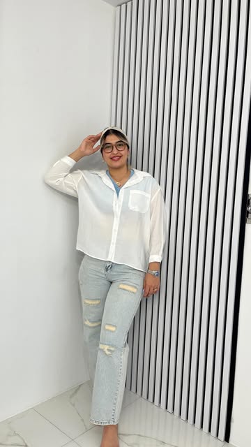 شومیز Bisou سفید